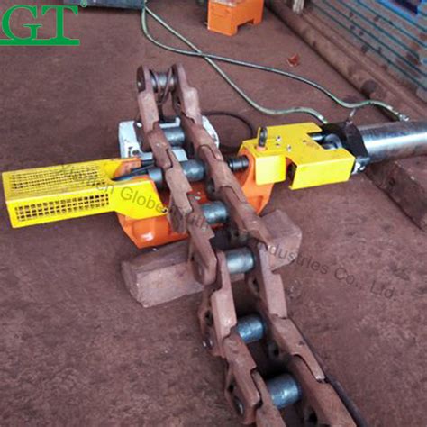 china excavator track press|portable track pin press.